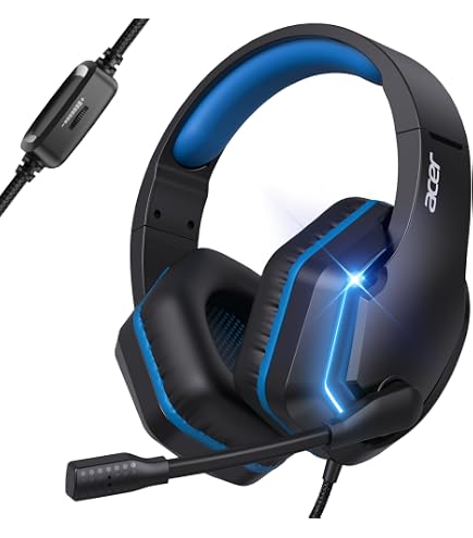Amazon.co.jp: Acer ゲーミングヘッドセット有線03 | Switch、PS4、PC
