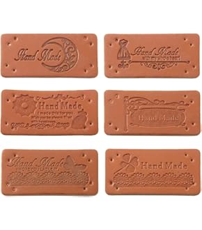 No.626 帽子サボテンタグ 革タグ レザータグ ハンドメイド