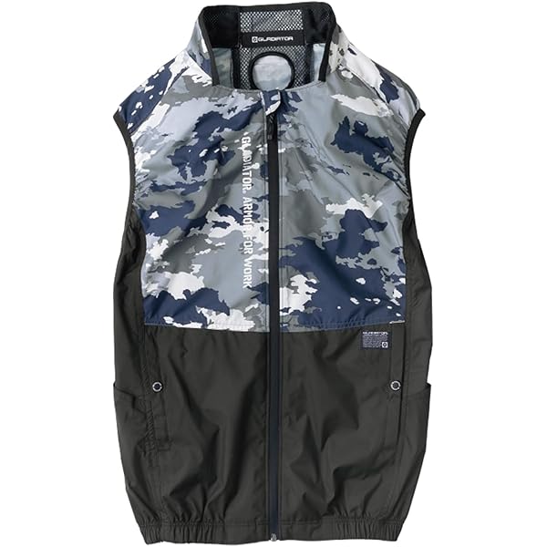 グラディエーター　ボルトクール　ペルチェ素子付属の空調服 グラディエーター ボルトクールライト ペルチェ付き半袖ブルゾン