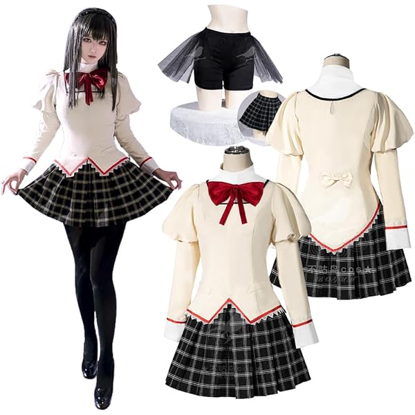 まどマギ制服 Amazon.co.jp: [Agtop] まどマギ コスプレ 制服『ウイッグ付き