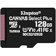 キングストン microSD 128GB 最大100MB/s UHS-I V10 A1 Nintendo Switch動作確認済 Canvas Select Plus SDCS2/128GB