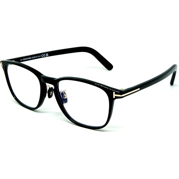 Amazon | [Tom Ford] トムフォード TF5861D-B 001 48 メガネ 伊達