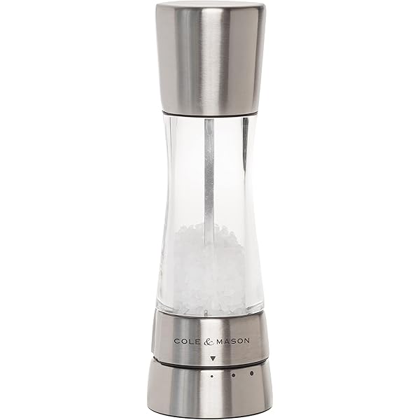 perfex aluminum 4.5 inch salt and pepper mill set