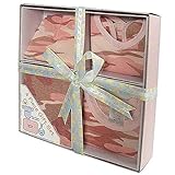 (ロスコ)ROTHCO ギフトセット 4点セット 出産祝い ワンピースボディスーツ よだれかけ クリブキャップ ブランケット 迷彩 カモフラージュ [ブランド]6995-pink[並行輸入品]
