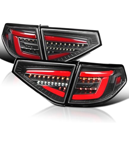 Amazon | スバル GH GRB系 5ドア用 インプレッサ ファイバーLEDテール