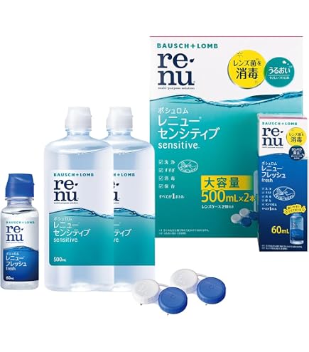 Amazon | 【まとめ買い】ボ シュロム レニュー フレッシュ (500mlx4本+