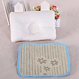 Pumpumly　ベビー枕 赤ちゃん枕 新生児 絶壁頭矯正 頭の形を守る　洗える 男女兼用　枕カバー付き