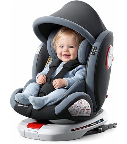 Amazon | COLEBREAD チャイルドシート 360° 回転式 isofix 新生児~12歳