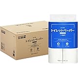 by Amazon トイレットペーパー 長さ2倍巻 100m x 72ロール(12ロール×6パック) シングル (12ロールで24ロール分) フローラルの香り 【ケース販売】