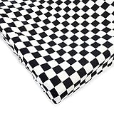 One Grace Place Teyo's Tires Changing Pad Cover Checkers, Black/White by One Grace Place [並行輸入品]