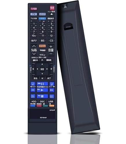 Amazon | 東芝REGZAブルーレイディスクレコーダー用リモコンSE-R0467