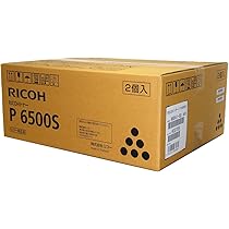 Amazon.co.jp: リコー RICOH トナー P 6500S 純正品 2本入 RICOH