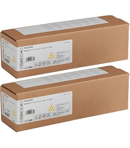 Amazon.co.jp: 【純正品2本】リコー トナーカートリッジ シアン P