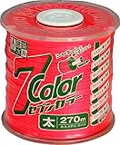 たくみ セブンカラー水糸 ピンク 太 4804 270m