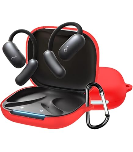 〖充電ケース〗 Soundcore AeroFit 2 + 公式ケース Amazon | For Anker Soundcore AeroFit 2イヤホン 用 ケース