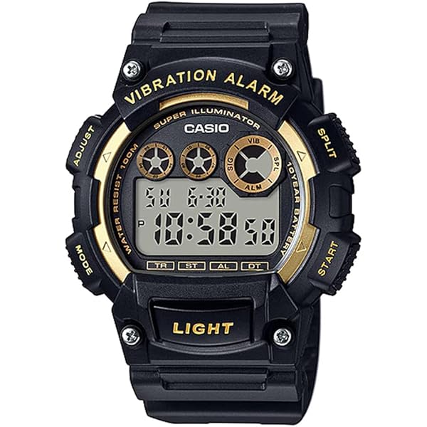 Amazon.co.jp: Casio Men's W736H-1AV Digital Sport Watch : ファッション