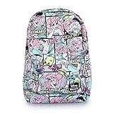 Loungelfy x Ariel Comic Print Backpack [並行輸入品]