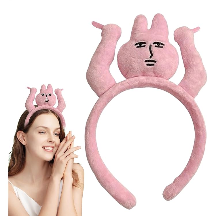 Amazon.co.jp: ウサギのカチューシャクリップ 髪をつかむ面白い