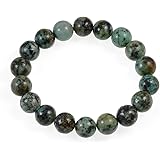 AD Beads Natural Gemstone Round Beads Stretch Bracelet Healing Reiki 10mm African Turquoise