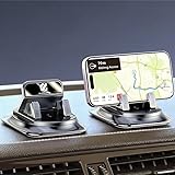 アルファード 専用 スマホホルダー 車 ALPHARD アルファード 30系 40系 20系 車載 ホルダー 片手操作 360度調整可能 携帯ホルダー 取り外し可能 ケース対応 スマホ ホルダー カー 強力粘着 高安定性 落ちない 水洗い再利用可能 iPhone Galaxy Pixel Aquos Xperia Arrowsなど対応（1個 ブラック）