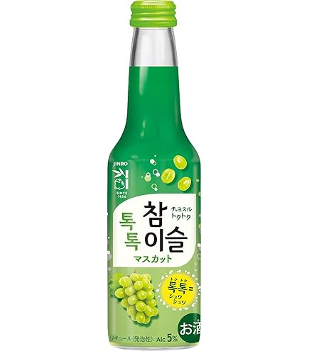 Amazon.co.jp: JINRO チャミスル マスカット 360ml×20本入 : 食品