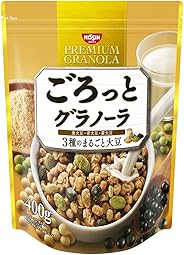 日清シスコ ごろっとグラノーラ 3種のまるごと大豆 400g×6袋