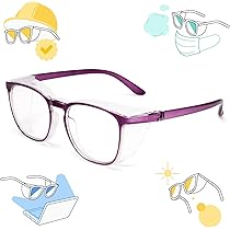 Amazon.co.jp: [Soarea] 花粉症用メガネ レディース メンズ 花粉対策