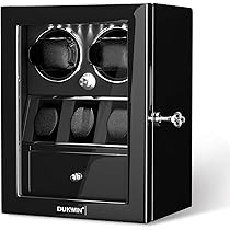 【新品】DUKWIN ワインディングマシーン2本巻き+3本収納 腕時計自動巻上機 Amazon | DUKWIN ワインディングマシーン 2本巻き+3本収納