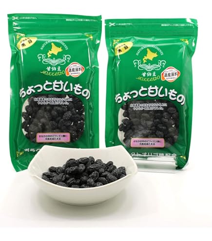 Amazon | ちょっと甘いもの。北海道産 黒豆甘納豆 1kg 大容量サイズ