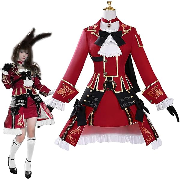 Amazon.co.jp: [Sieberg] FF14 赤魔道士 コスプレ衣装 ファイナル