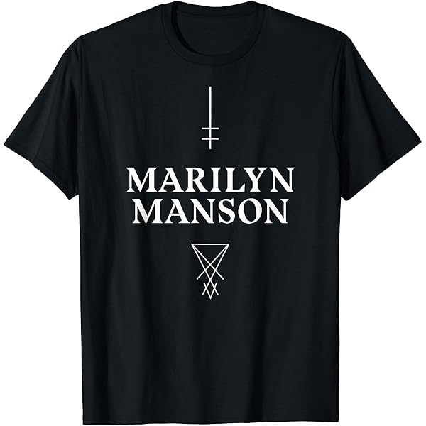 Amazon | Marilyn Manson – We Are Chaos Tracklist Tシャツ | T