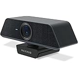 MAXHUB 会議用 広角 4K Webカメラ (集音4ｍの高性能マイク内蔵) [3年保証] オートフレーミング ノイズリダクション W21