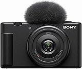 ソニー / Vlog用カメラ / VLOGCAM / デジタルカメラ / 動画 / 自撮り / ZV-1F / ボディ / ウィンドスクリーン付属 / 20mm F2.0 単焦点レンズ / ブラック / ZV-1F B
