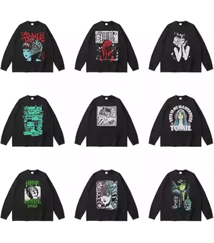 Amazon.co.jp: 川上富江 トレーナー グッズ パーカー 伊藤潤二 長袖