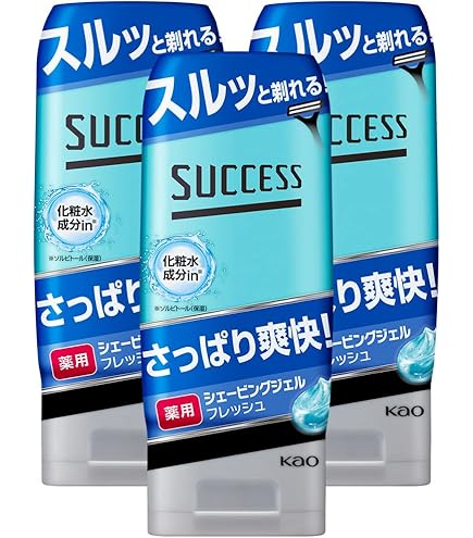 Amazon.co.jp: 【まとめ買い】サクセス薬用シェービングジェル