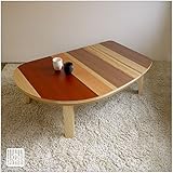 こたつ CARO2カロ 変型 120cm 幅120cm 奥行80cm 高さ39.5cm 5色突板 WOODPATTERN 楕円 長方形 座卓 コタツ 暖房テーブル 洋室 和室に合う炬燵 家具調コタツ 北欧風ジャパニーズデザイン リビングテー