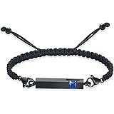 Imrsanl Stainless Steel Cremation Jewelry Urn Bracelet for Ashes - Cylinder Urn Bangles for Human Ashes - Memorial Ashes Keep