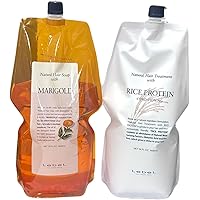 Amazon | Lebel ルベル ナチュラル ヘアソープ ホホバ 1600ml