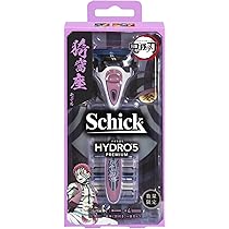 【新品未開封未使用】鬼滅の刃 Schickハイドロ5プレミアム 5個セット剃刃 schick（シック） 鬼滅の刃 モデル ハイドロ5 プレミアム ホルダー 刃