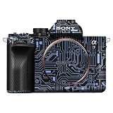 JJC カメラ 本体保護フィルム Sony用 A7 V A7M5 対応 カメラボディ保護フィルム 薄型設計 滑り止め キズ防止 防水 耐擦傷 耐摩耗 3M材料 サーキットボードブルー