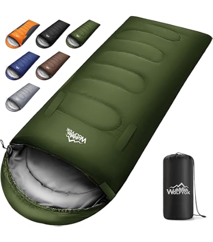 Amazon.co.jp: 寝袋 封筒型 ダウン 羽毛 シェラフ アウトドア