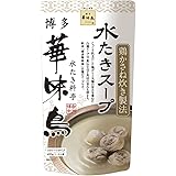 トリゼンフーズ 博多華味鳥 水たきスープ 400g ×4個