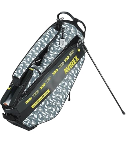 新品 AVIREX アヴィレックスゴルフ スタンド キャディバッグ ホワイト 楽天市場】AVIREX GOLF アヴィレックスゴルフ セルフスタンド
