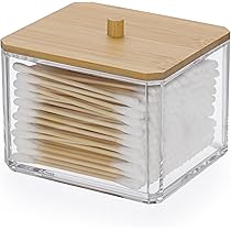 Amazon.co.jp: Sumnacon 綿棒収納ケース 透明綿棒ボックス デンタル