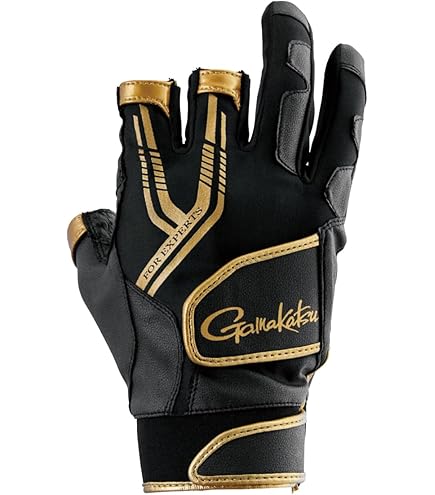 Amazon | がまかつ(Gamakatsu) エルゴグリップグローブ 5本切・HS