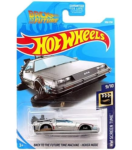 Amazon | Hot Wheels Back to the Future Time Machine 18/50