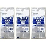 食パン袋 半斤用 300枚（100枚×3束） パン袋 中川製袋化工 透明 におい袋