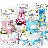 男の子用【Ananocafe】アナノカフェ【ブルーソックス】【パンパースS】ananocafeの2段おむつケーキ オムツケーキ (8月の誕生石のサンキャッチャー)