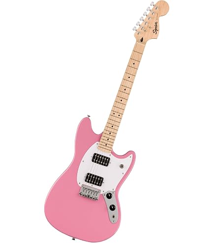 メンテナンス済み Squier by Fender MUSTANG スクワイア Amazon.co.jp: Squier by Fender スクワイヤー エレキギター Squier