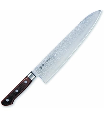 Tamahagane 牛刀 270mm 専用ケース付き Amazon｜源兼正 Mシリーズ 全鋼 口金付黒合板柄 牛刀 240mm (本